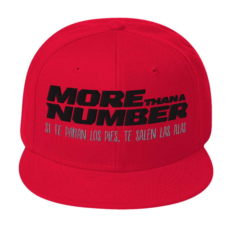 More Than a Number. EDICIÓN ESPECIAL VISERA PLANA